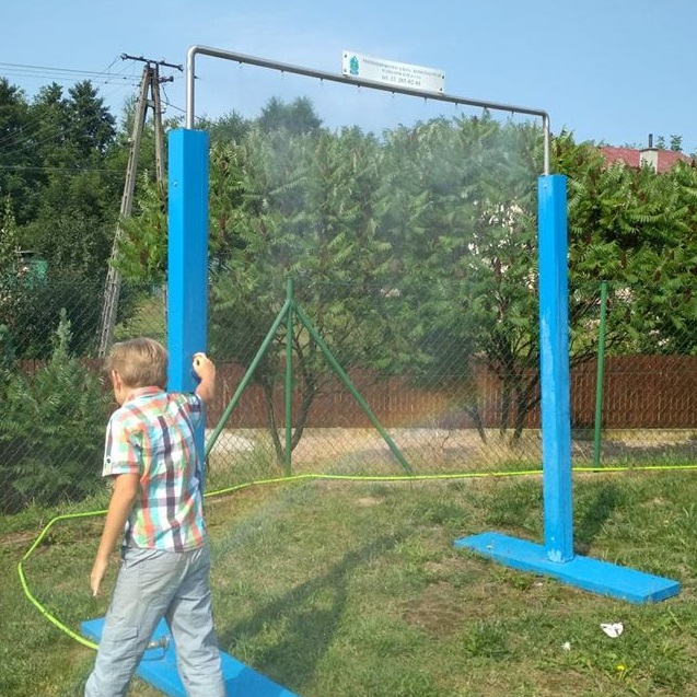 Kurtyna wodna ulgą podczas upałów