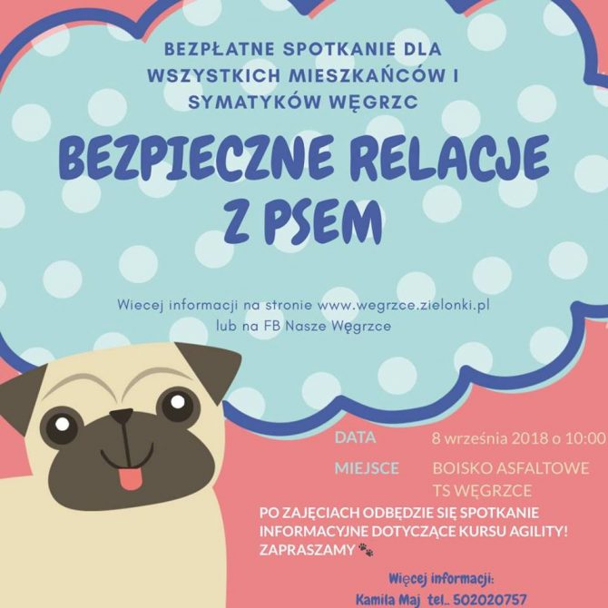 Bezpieczne relacje z&nbsp;psem – bezpłatne spotkanie na&nbsp;temat relacji z&nbsp;naszymi pupilami