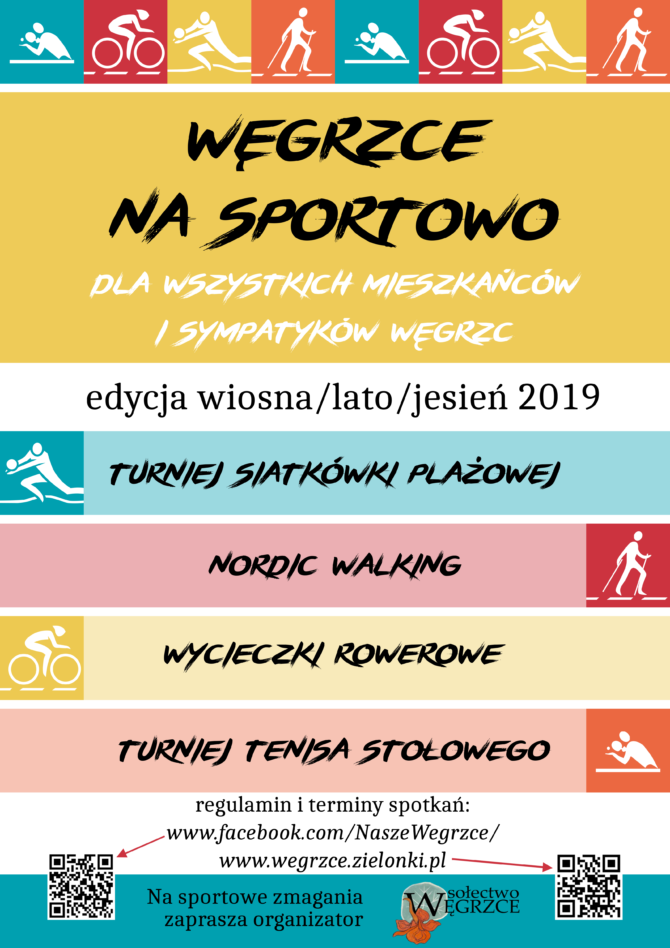 „Węgrzce na&nbsp;sportowo” – już wkrótce zaczynamy!