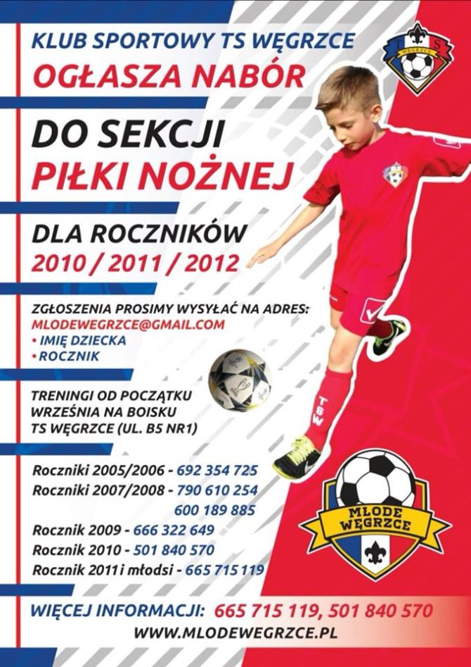 TS&nbsp;Węgrzce zaprasza nowych członków