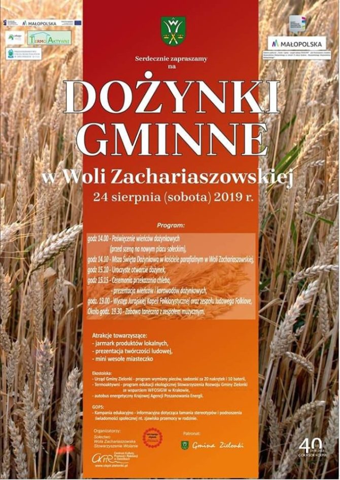 Dożynki Gminne w&nbsp;Woli Zachariaszowskiej