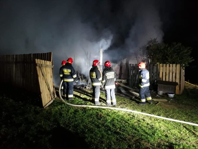 Ciężka noc dla strażaków OSP