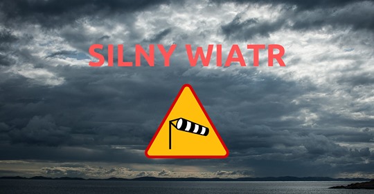 Uwaga! Silny wiatr!