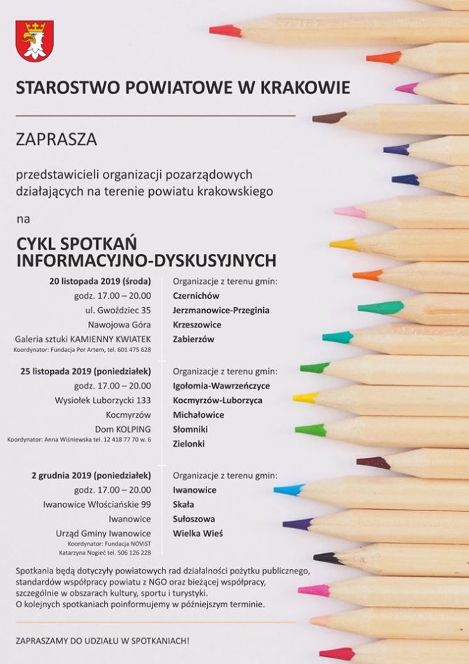 Szkolenie dla organizacji z&nbsp;naszego terenu