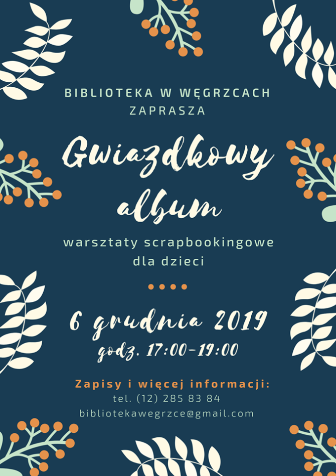 „Album na&nbsp;Gwiazdkę” – warsztaty scrapbookingowe