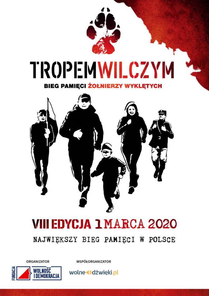 Bieg Tropem Wilczym Pamięci Żołnierzy Wyklętych 1 marca w&nbsp;Bibicach