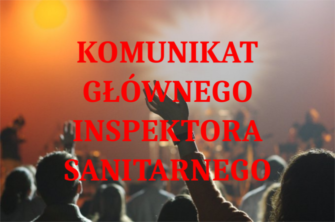 Komunikat Głównego Inspektora Sanitarnego