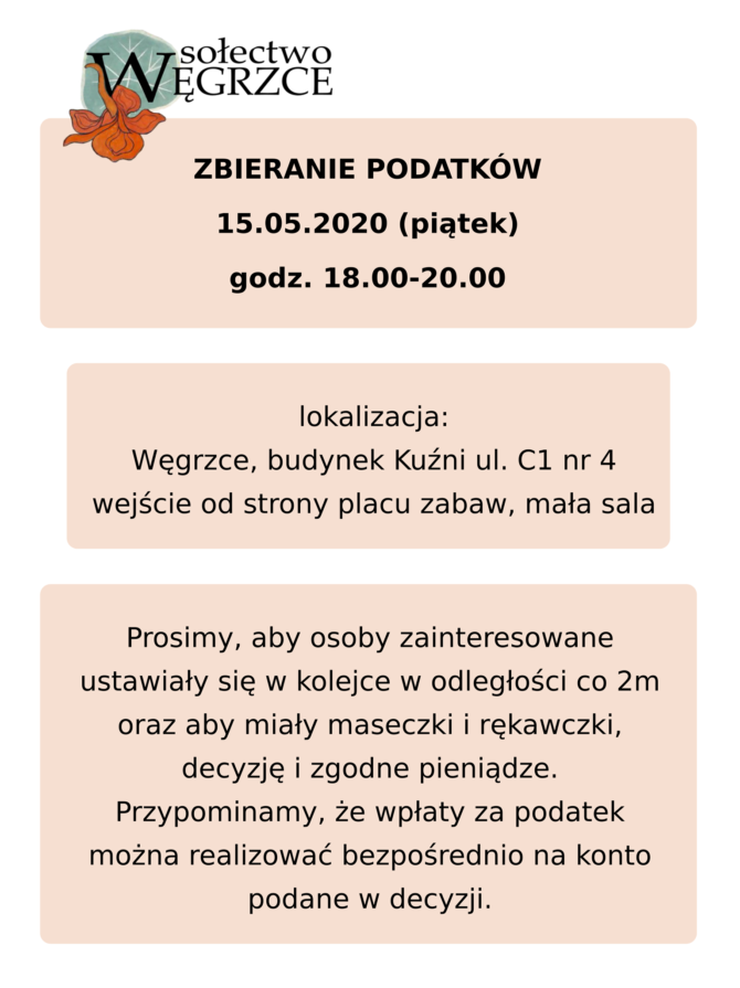 15 maja termin kolejnej raty podatku od&nbsp;nieruchomości