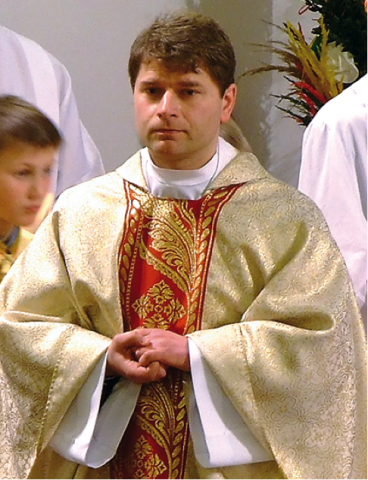 Uroczyste pożegnanie księdza Dariusza