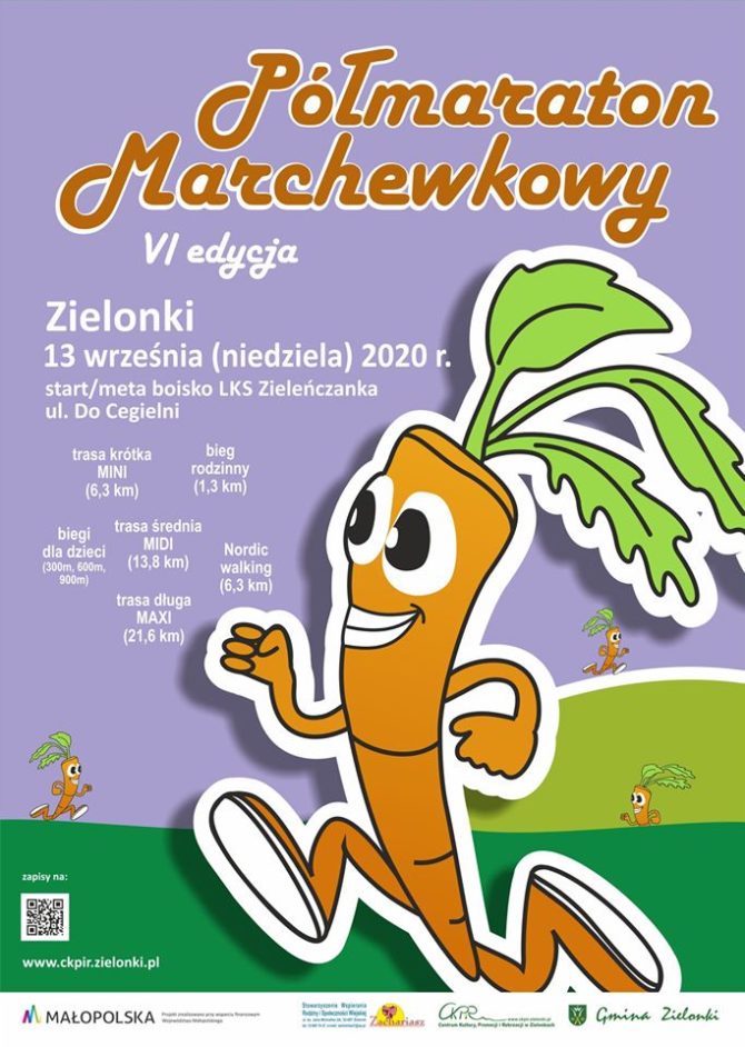 Półmaraton Marchewkowy po&nbsp;gminie Zielonki