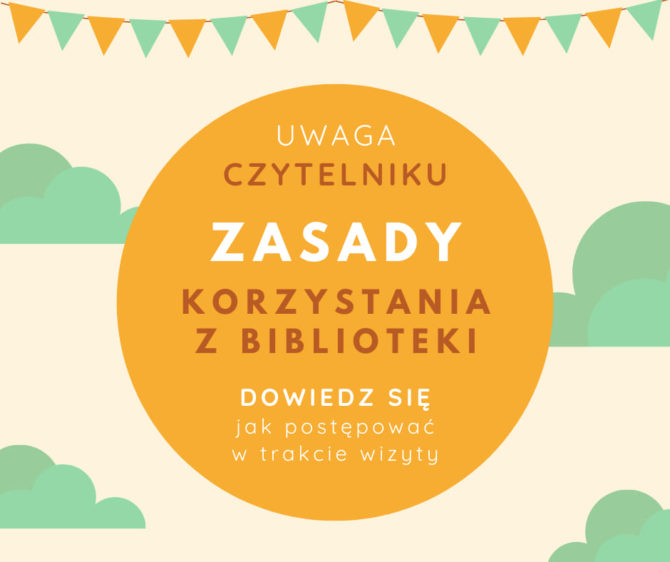 Zasady postępowania w&nbsp;trakcie wizyty w&nbsp;bibliotece