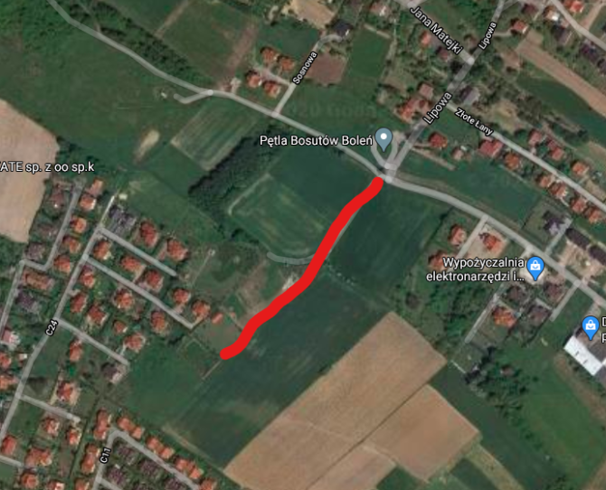 Nowa ulica w&nbsp;Węgrzcach