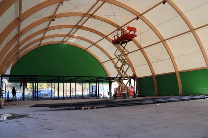 Relacja z&nbsp;budowy hali TS&nbsp;Węgrzce