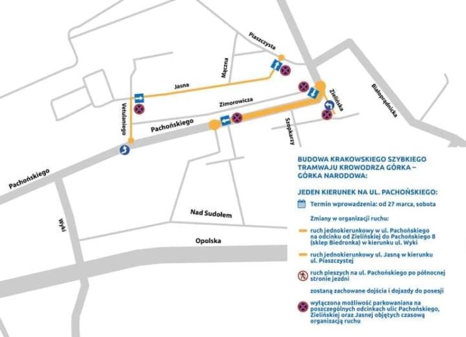 Kolejne utrudnienia przy dojeździe do&nbsp;miasta