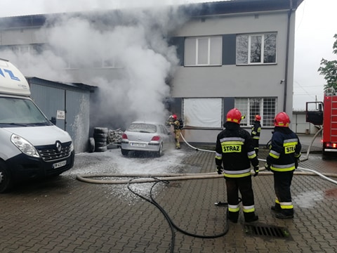 Interwencja straży w&nbsp;Węgrzcach