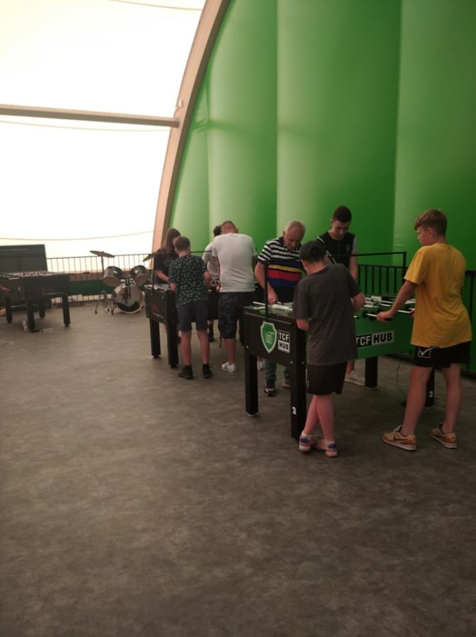 Relacja z&nbsp;pierwszych zajęć z&nbsp;Piłkarzyków Stołowych w&nbsp;hali TS&nbsp;Węgrzce