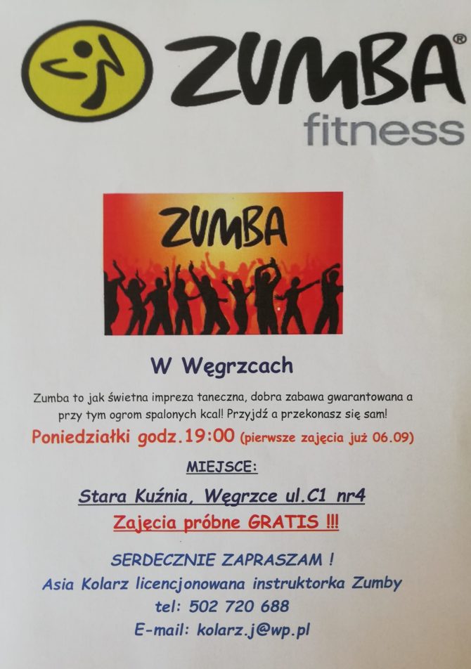 Zajęcia Zumby w&nbsp;Kuźni