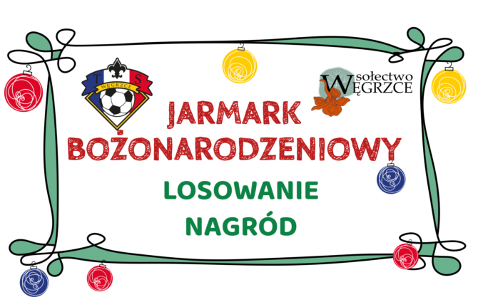 Losowanie nagród wśród odwiedzających Jarmark Bożonarodzeniowy