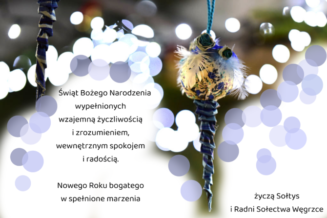 Życzenia świąteczne dla Mieszkańców