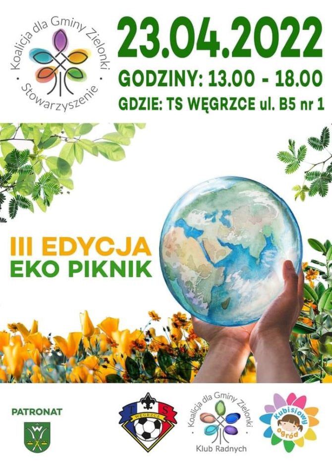 III edycja EKO pikniku w&nbsp;sobotę 23.04.2022 na&nbsp;TS&nbsp;Węgrzce
