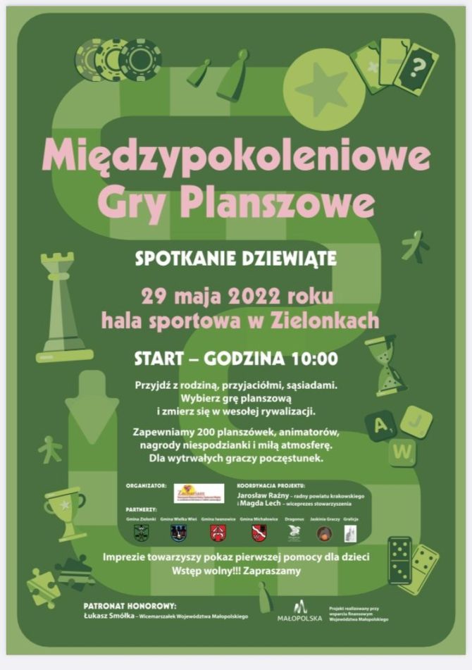 Relacja z&nbsp;ósmego spotkania „Międzypokoleniowe Gry Planszowe” i&nbsp;zaproszenie na&nbsp;kolejne
