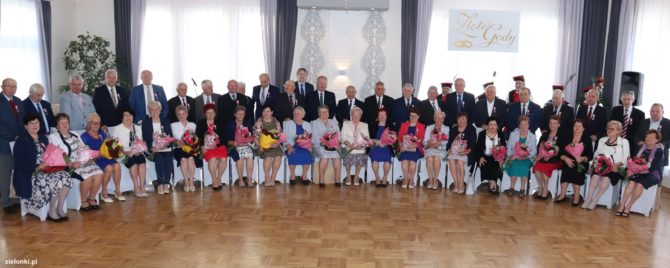 19.05.2022 Świętowanie jubileuszu 50-lecia małżeństw gminy Zielonki