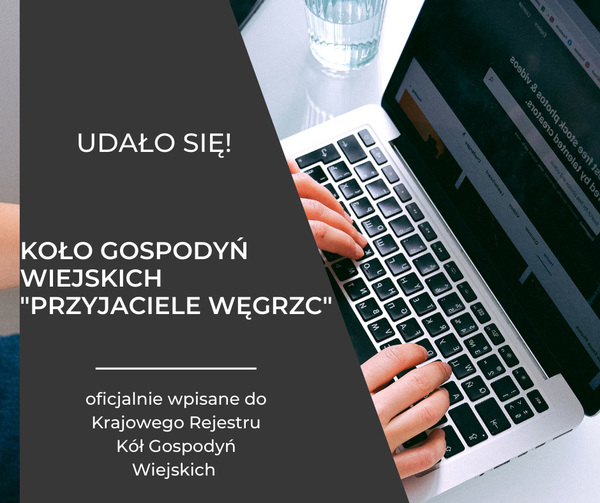 Jest oficjalna rejestracja Koła Gospodyń Wiejskich