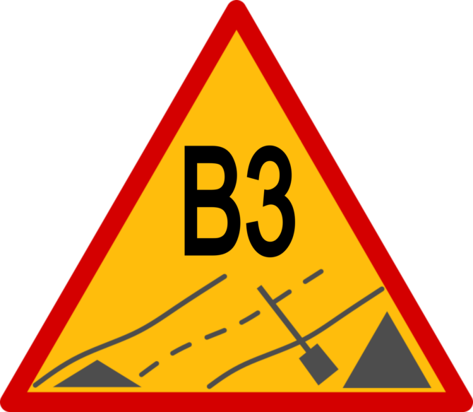 Informacje dotyczące remontu ul.&nbsp;B3