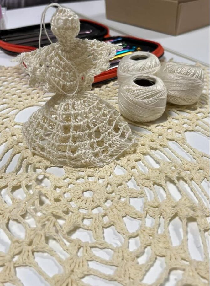 Szydełkowe warsztaty Koła Gospodyń Wiejskich