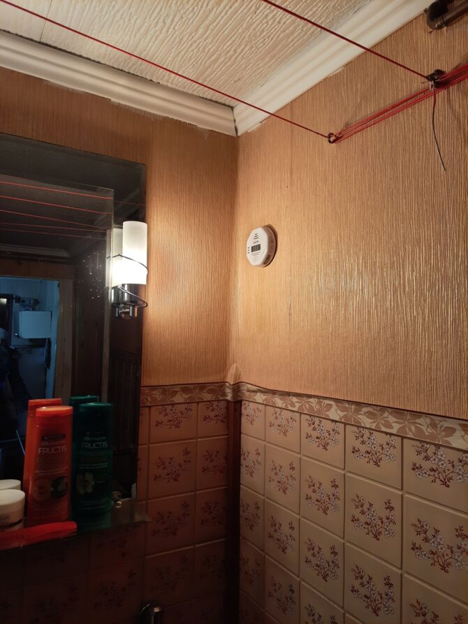 Akcja OSP dotycząca czujników czadu