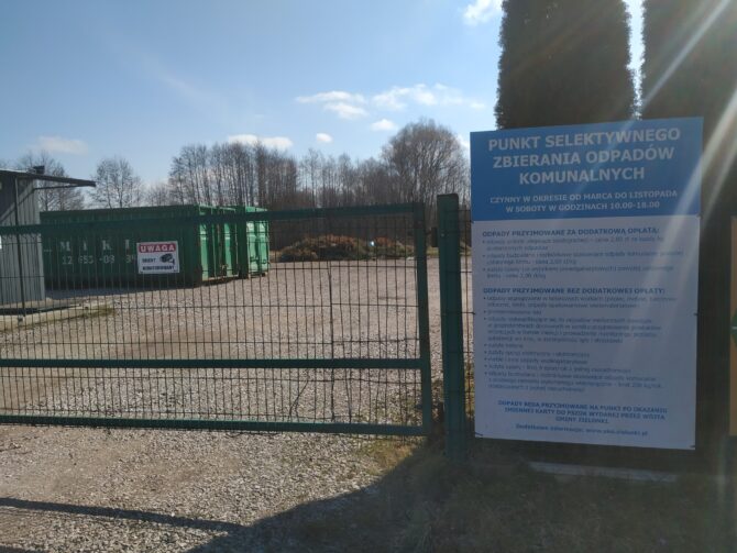 4 marca ruszają punkty PSZOK w&nbsp;gminie Zielonki