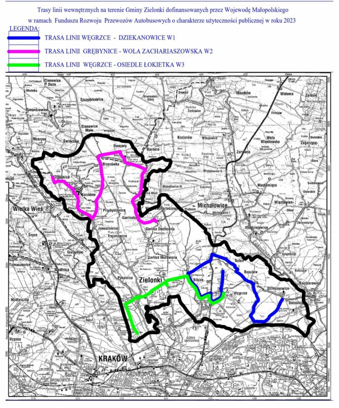 Nowe linie komunikacyjne w&nbsp;gminie Zielonki
