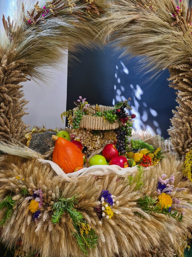 Wieniec KGW podarowany Pani Natalii Janisz