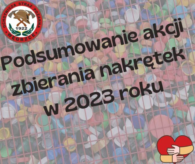 Podsumowanie akcji zbierania nakrętek