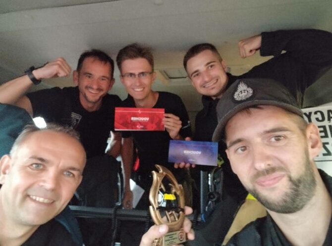 Strażacy z&nbsp;OSP Węgrzce wzięli udział w&nbsp;zawodach strażackich