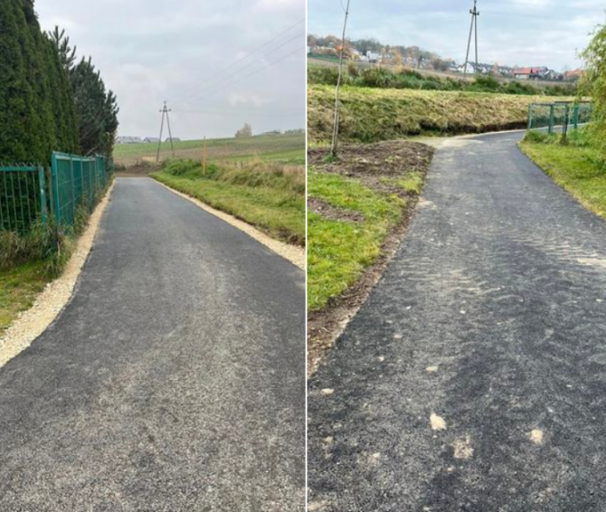 Ostatni odcinek ścieżki przy TS&nbsp;Węgrzce gotowy