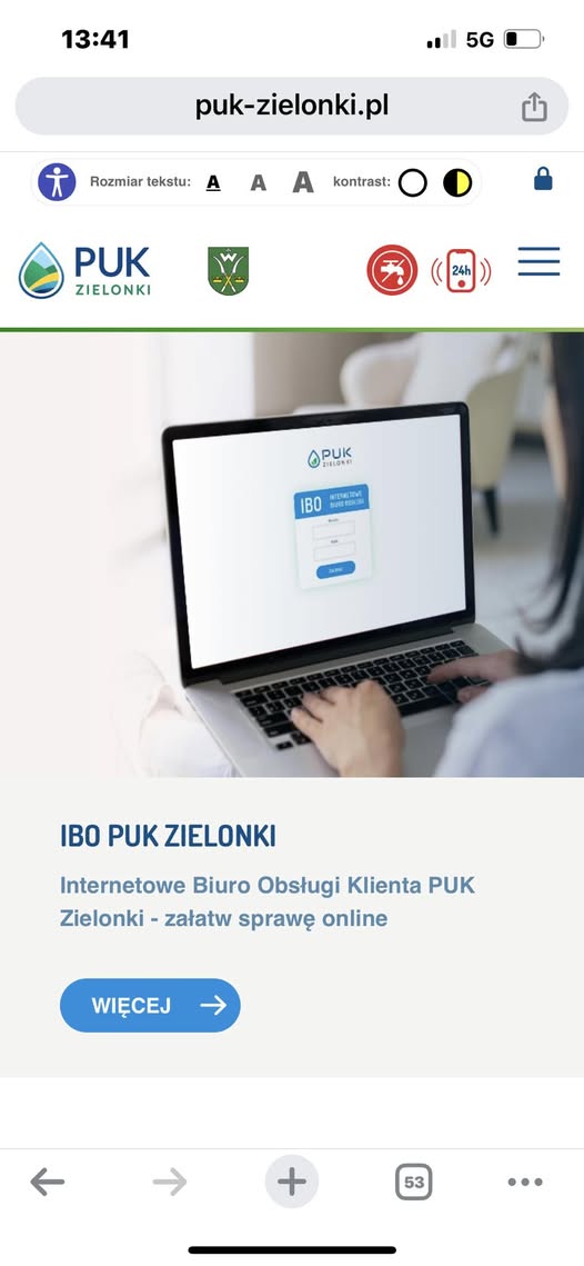 PUK zachęca do&nbsp;przechodzenia na&nbsp;elektroniczną obsługę konta naszego domu