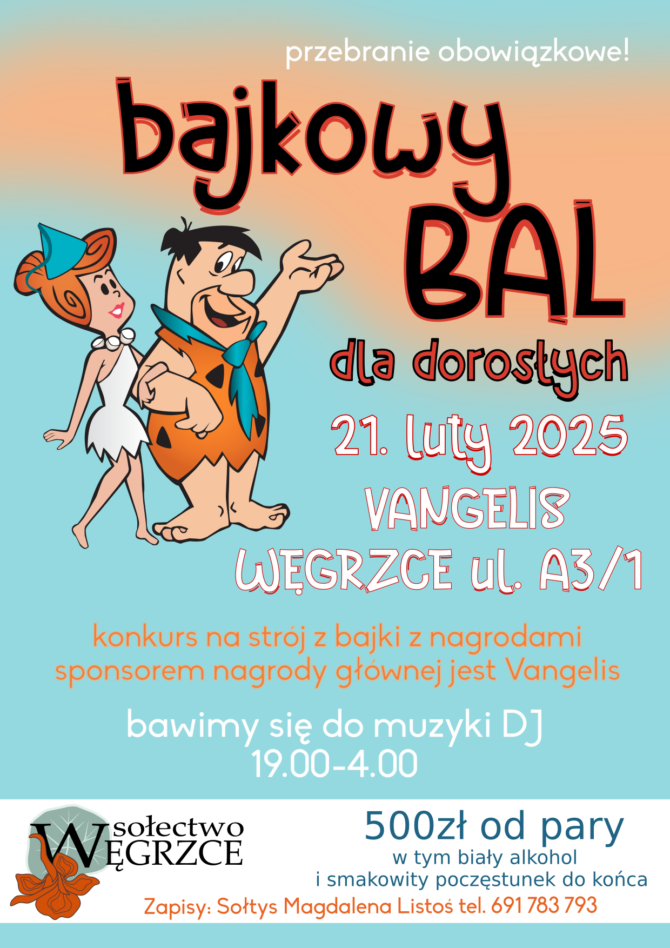 Zaproszenie na&nbsp;Sąsiedzki Bal Karnawałowy