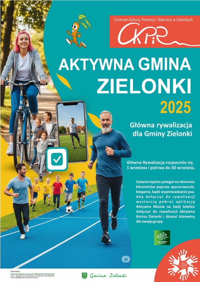 1 września startuje główna rywalizacja „Aktywna Gmina Zielonki”!