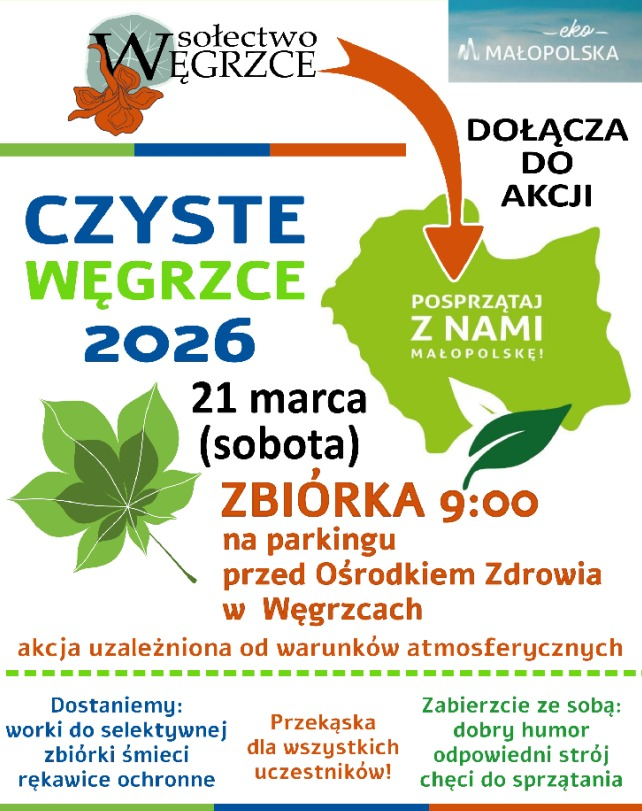 Zapraszamy do&nbsp;Akcji Czyste Węgrzce