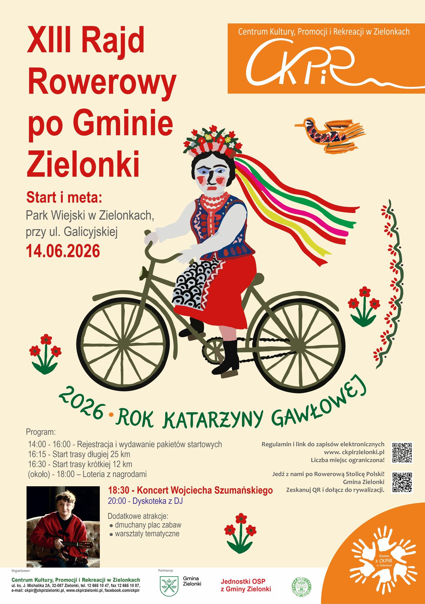 XIII Rajd Rowerowy po Gminie Zielonki