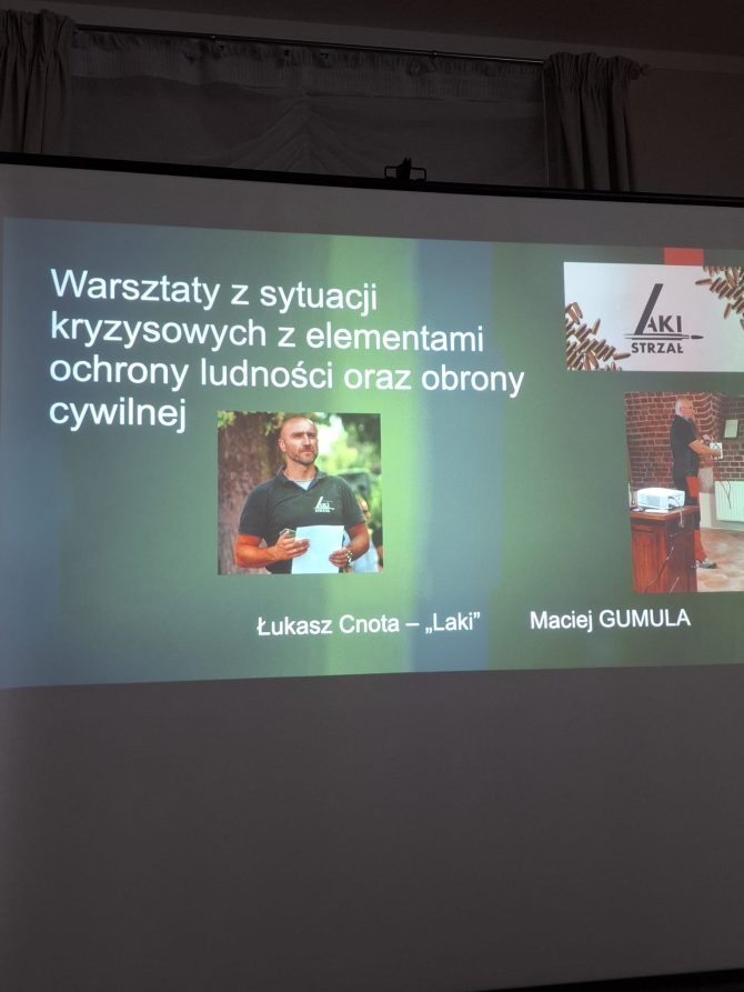 Relacja z&nbsp;warsztatów z&nbsp;sytuacji kryzysowych z&nbsp;elementami ochrony ludności oraz&nbsp;obrony cywilnej