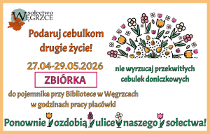 Akcja cebulki @ Biblioteka w Węgrzcach