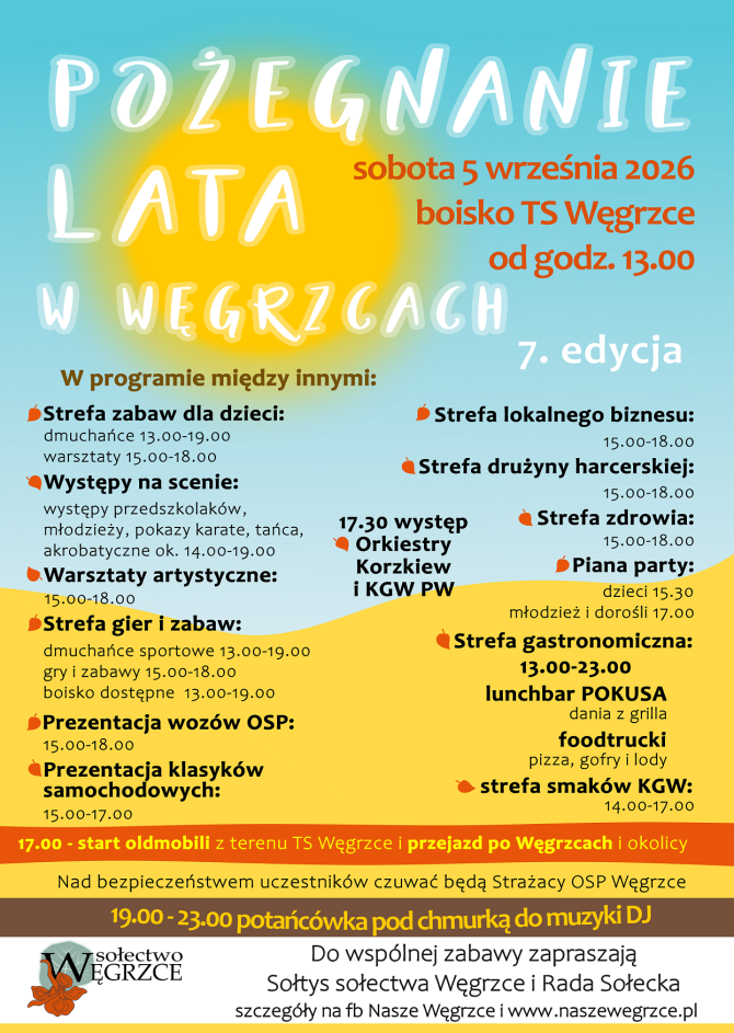 Pożegnanie Lata w&nbsp;Węgrzcach – atrakcje